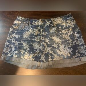 Women denim shorts